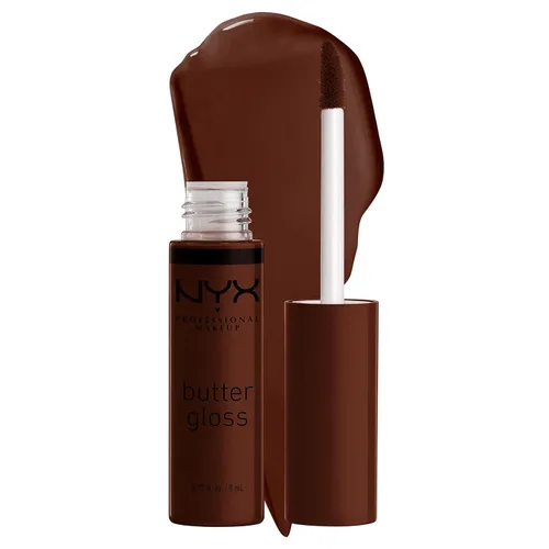 Miniatura 20 de NYX MAQUILLAJE PROFESIONAL Brillo de mantequilla, brillo de labios no pegajoso - crema brulée (natural)