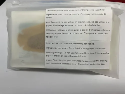 Miniatura 9 de 40 parches adhesivos para los ojos para adultos/niños, vendajes adhesivos no tejidos del color de la piel, vendajes para heridas para adultos/niños