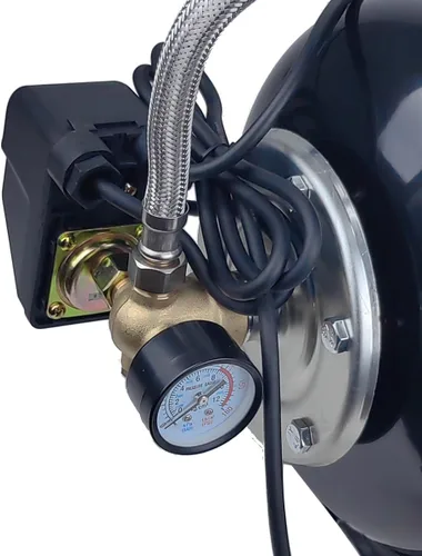 Miniatura 6 de Bomba de pozo poco profundo de 1.6 HP con tanque de presión, 898 GPH, 115 V, bomba de chorro de agua automática de acero inoxidable, bomba