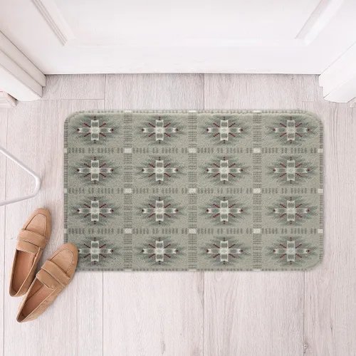 Miniatura 18 de Feelyou Aztec Bathroom Rugs Aztec Southwestern Printed Bath Mats for Bathroom Bohemian Bath Rugs for Shower Tub Cowboy Cowgirl Bathroom Accossories