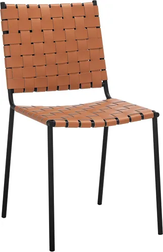 Safavieh Home Collection Wesson - Silla de comedor (2 unidades), color negro