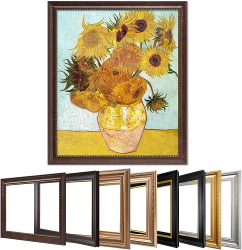 Miniatura 90 de DECORARTS - Serie de pinturas enmarcadas de Vincent Van Gogh (favoritos) – impresión giclée de arte en lienzo.