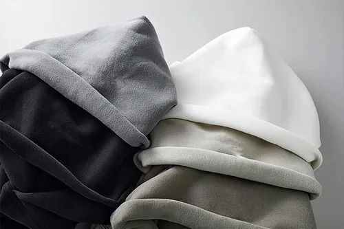 Miniatura 5 de Sudadera con capucha unisex básica suelta de manga larga con bolsillo y hombros caídos