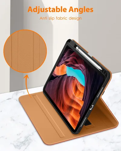 Miniatura 3 de DTTO Funda para iPad (A16) de 11ª generación de 11 pulgadas 2025, Funda para iPad de 10ª generación de 10.9 pulgadas 2022, Funda con soporte tipo