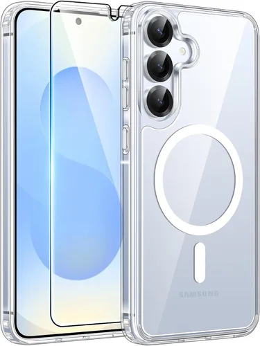 Miniatura 54 de FNTCASE - Funda para iPhone 16 Pro: magnética, mate, translúcida, de grado militar, protectora contra caídas, resistente, fina, duradera y a prueba