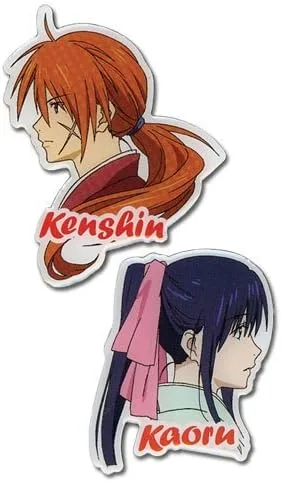 Rurouni Kenshin - Juego de pines Kenshin y Kaoru