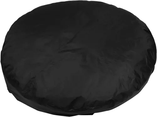 DOITOOL Cubierta redonda para bañera de hidromasaje, cubierta antipolvo para piscina, resistente al agua, manta solar térmica, para vida al aire