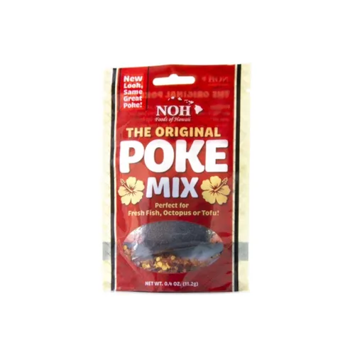 Miniatura 6 de Hawaiian Poke Mix Paquete de 6 Mezcla de condimentos Hawaiian Ogo Sabor auténtico Todo natural Sin gluten Paquetes Paquete variado