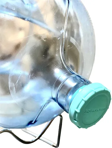 Miniatura 2 de AquaNation Reemplazo de tapa de rocío: 2.165 in a presión para botellas de agua de 3 y 5 galones, a prueba de fugas, reutilizables, sin BPA