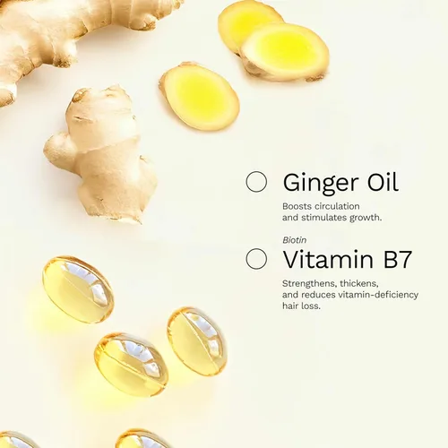 Miniatura 4 de Ginger Milk Natural Care Extracto de raíz de jengibre Suero para el crecimiento del cabello y gotas estimulantes del crecimiento para el control