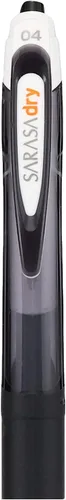 Miniatura 6 de Zebra Sarasa Dry B-JJS31-BK - Bolígrafo de gel, 0.4, negro, 10 piezas