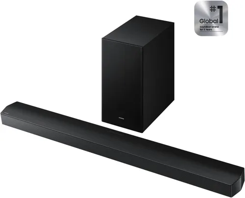Miniatura 8 de Samsung Barra de sonido de la serie B, subwoofer HW-B650F de 3.1 canales, con subwoofer inalámbrico, Dolby Audio/DTS Virtual:X, Q-Symphony, HDMI ARC