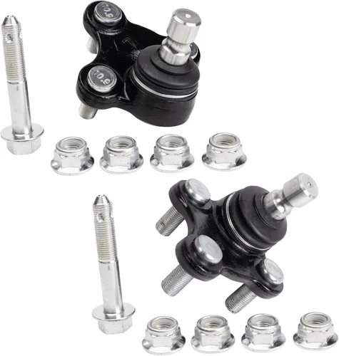 Miniatura 261 de TRQ Juego de juntas esféricas delanteras inferiores compatibles con Dodge Dakota 1997-1999, Durango 1999