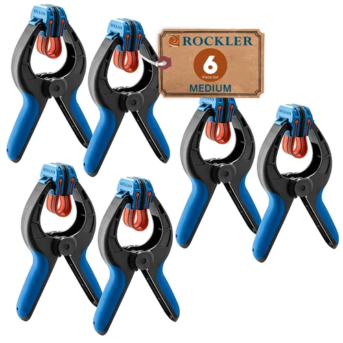 Miniatura 10 de Rockler abrazadera tamaño medio, 1 par