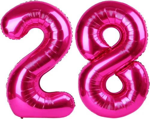 Miniatura 405 de Globo de cumpleaños número 4 dorado de 40 pulgadas, globos gigantes del número cuatro 14 24 34 40 44 2024, globos grandes de lámina de mylar para Oro
