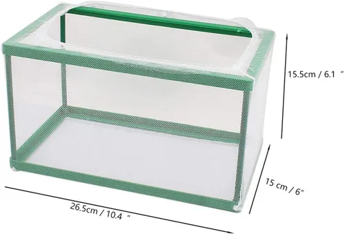 Miniatura 2 de XMHF Red blanca de la separación de la caja del criador del criador de la freír de los pescados de la malla de nylon