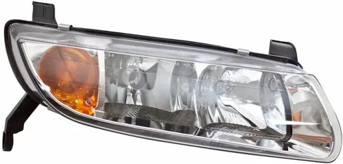 Miniatura 7 de KarParts360 Para 2001 2002 Saturn L200 Conjunto de faros delanteros par lado conductor y pasajero w/bombillas para GM2502200 GM2503200 Lado