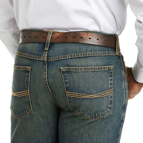 Miniatura 4 de ARIAT Jeans ajustados y apilables M5 de pierna recta para hombre, Carson Dakota