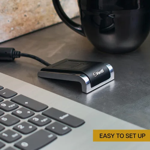 Miniatura 4 de Lector de huellas dactilares USB de escritorio Verifi P2000 - Windows Hello, Windows Password Free Operation