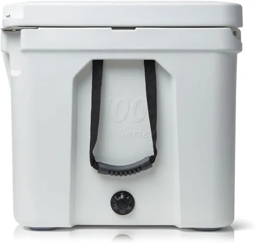Miniatura 2 de Blue Coolers Ark Series 100-110 Quarts, enfriador de hielo moldeado por roto Gran baúl de hielo con capacidad para hasta 10 días Blanco ártico
