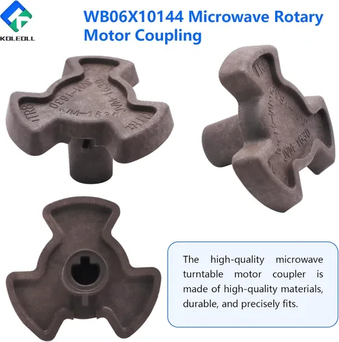 Miniatura 5 de WB06X10144 Acoplador de motor de placa giratoria de microondas compatible con GE Microondas DVM1850DM EMO4000J pieza de repuesto de microondas