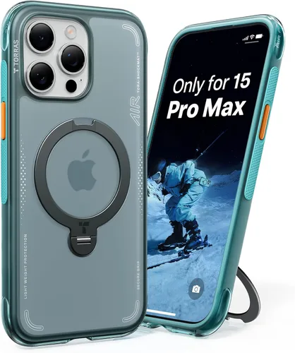 Miniatura 25 de TORRAS Ostand Q3 Air - Funda para iPhone 17 Pro Max con soporte magnético de 360°, compatible con MagSafe, probado contra caídas de grado militar