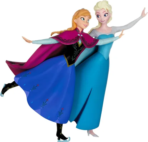 Hallmark Keepsake Disney - Adorno navideño de princesa 2023, 10 aniversario de Frozen Two Sisters, One Heart
