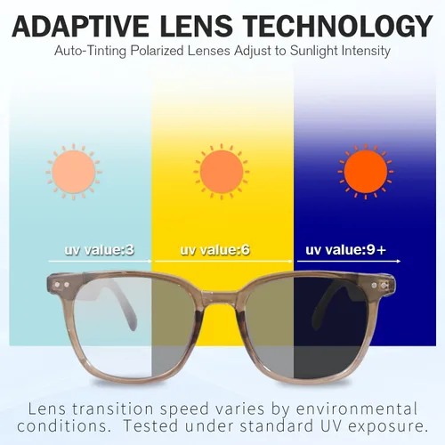 Miniatura 4 de Al - Lentes inteligentes para mujeres y hombres, impulsados por IA mediante grabación en vivo, interpretación simultánea, lentes de traducción
