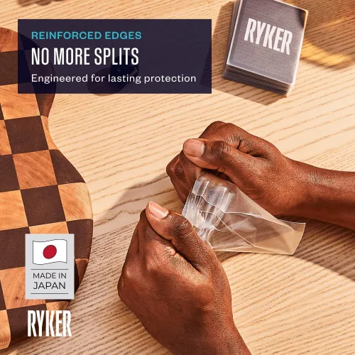 Miniatura 4 de Ryker Fundas para cartas de tamaño estándar compatibles con Magic The Gathering MTG Pokemon Trading Cards y juegos de mesa (1 paquete, transparente)