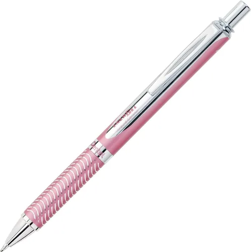 Miniatura 6 de Pentel BL407-A Línea Ancho, Rodillo de Gel Líquido Sterling con Mecanismo de Presión, 0.014 in Oro