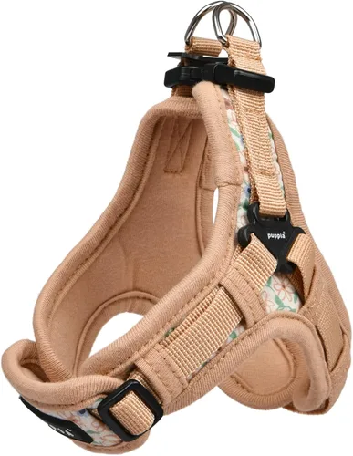 Miniatura 5 de Puppia Arnés para perro tipo X de primavera y verano, beige_egon, talla S