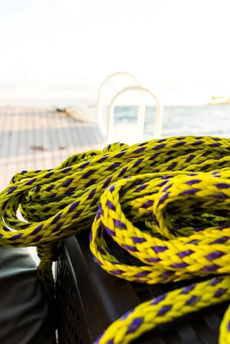 Miniatura 3 de Airhead 1-6 Person Tow Rope for Towable Tubes, Heavy Duty Boat Towline for Tubing, UV Resistant 16 Strand Polypropylene with Rope Keeper, up to