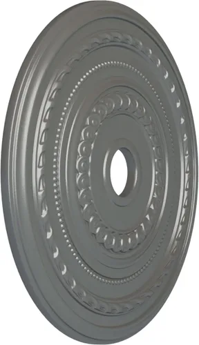 Miniatura 86 de Ekena Millwork CM25COFCS Cole Medallón de Techo, 25 3/8"OD x 3 3/8"ID x 1 3/8"P, pintado a mano Flash Cobre