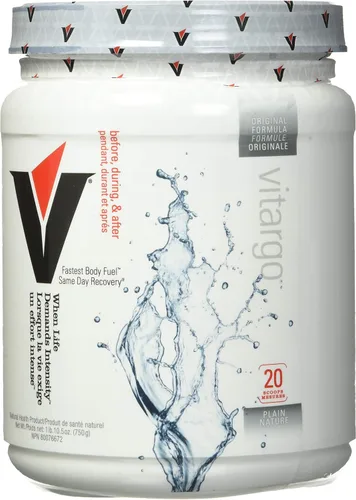 Miniatura 4 de Vitargo Polvo de Carbohidratos Alimenta el Glucógeno Muscular 2 Veces Más Rápido 1 Libra Sin Sabor Polvo Pre y Post Entrenamiento