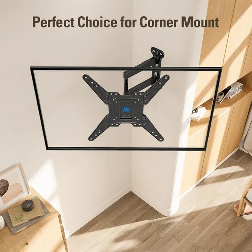 Miniatura 2 de Mounting Dream Soporte de pared para monitor para la mayoría de televisores y monitores de 10 a 26 pulgadas, soporte de pared VESA pequeño