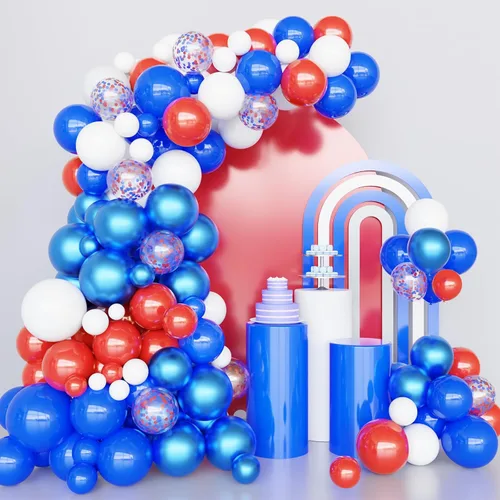 Miniatura 10 de Kit de arco de globos naranjas y negros, 130 globos de confeti de oro rosa para decoración de Pascua, cumpleaños, Halloween, fiesta de cumpleaños