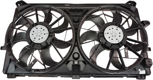 Miniatura 102 de TRQ Conjunto de ventilador de refrigeración dual del radiador compatible con Toyota Highlander 2008-2013 TO3115155
