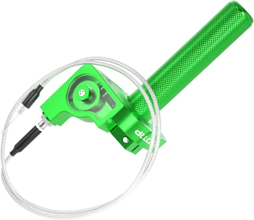 Miniatura 13 de Puño del acelerador para motocicleta de 22mm CNC de aluminio Quick Twister con cable del acelerador CRF50 70 110 IRBIS 125 250 Accesorio