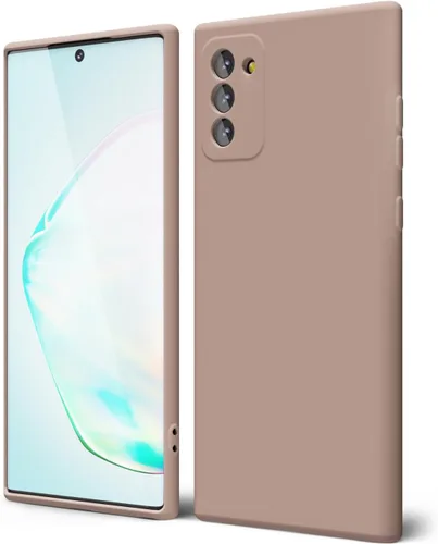 Miniatura 33 de oakxco Funda para teléfono Samsung Galaxy Note 20 Ultra de silicona líquida, bonita funda delgada y fina de goma suave TPU lisa y suave de gel