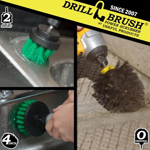 Miniatura 2 de Kit de limpieza eléctrica giratoria para bañera, azulejos y ducha