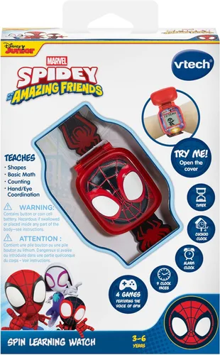 Miniatura 4 de VTech Spidey y Sus Increíbles Amigos Reloj de Aprendizaje Giratorio