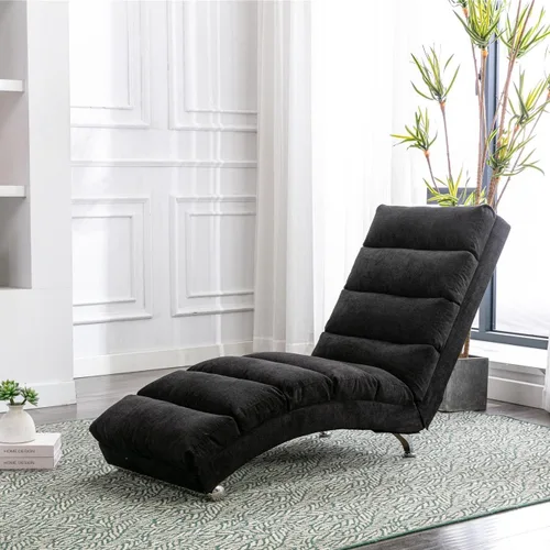 Miniatura 9 de Chaise Lounge - Silla de lino para interiores, silla reclinable eléctrica tapizada, moderna para dormir, sofá, tumbona para dormitorio, sala