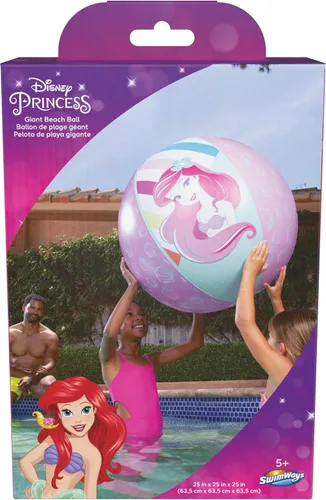 Miniatura 5 de Swimways Disney Princess Ariel - Pelota de playa gigante, juguetes de playa para niños y accesorios de piscina, juguetes de sirenita para niños de 5