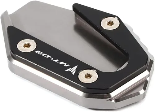 Miniatura 7 de Accesorios de motocicleta con soporte lateral para Yamaha MT03 MT 03 2016 2017 2018 2019 2020 placa de extensión de soporte