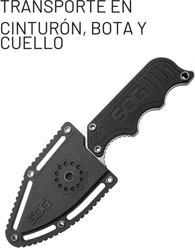 Miniatura 6 de Cuchillo fijo y compacto SOG Instinct, cuchilla de 2.3 pulgadas