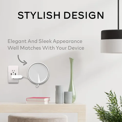 Miniatura 7 de Organizador de cables para amplificador WiFi completo, sistema de malla WiFi para el hogar para Tp Link Deco x20 y x60, soporte montado en la pared