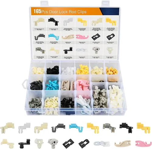 Miniatura 11 de GOOACC 1001 piezas de remaches universales para automóviles, juego de clips de retención para parachoques, guardabarros, panel de puerta, protector