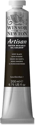 Miniatura 39 de Winsor & Newton Artisan - Pintura al óleo mezclable con agua Lámpara Negra