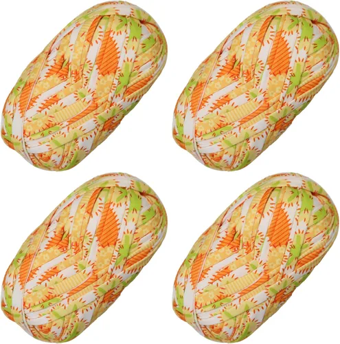 Miniatura 25 de 2 piezas de tela elástica para camisetas, hilo de crochet para tejer DIY, hilo de punto grueso tipo espagueti para proyectos de bolsos, mantas