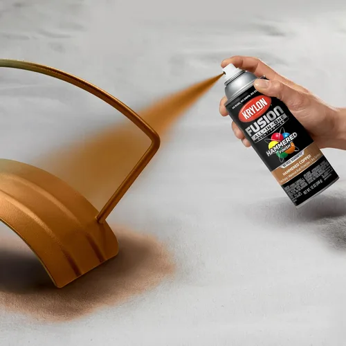 Miniatura 356 de Krylon Fusion - Pintura en aerosol adhesiva todo en uno para uso en interiores y exteriores, 12 onzas, aluminio